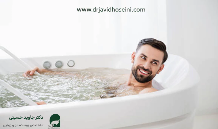نحوه دوش گرفتن بعد از تزریق بوتاکس