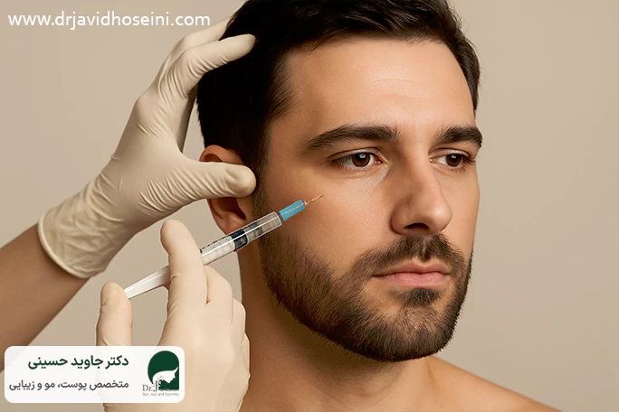 لیفت صورت بدون جراحی با تزریق ژل