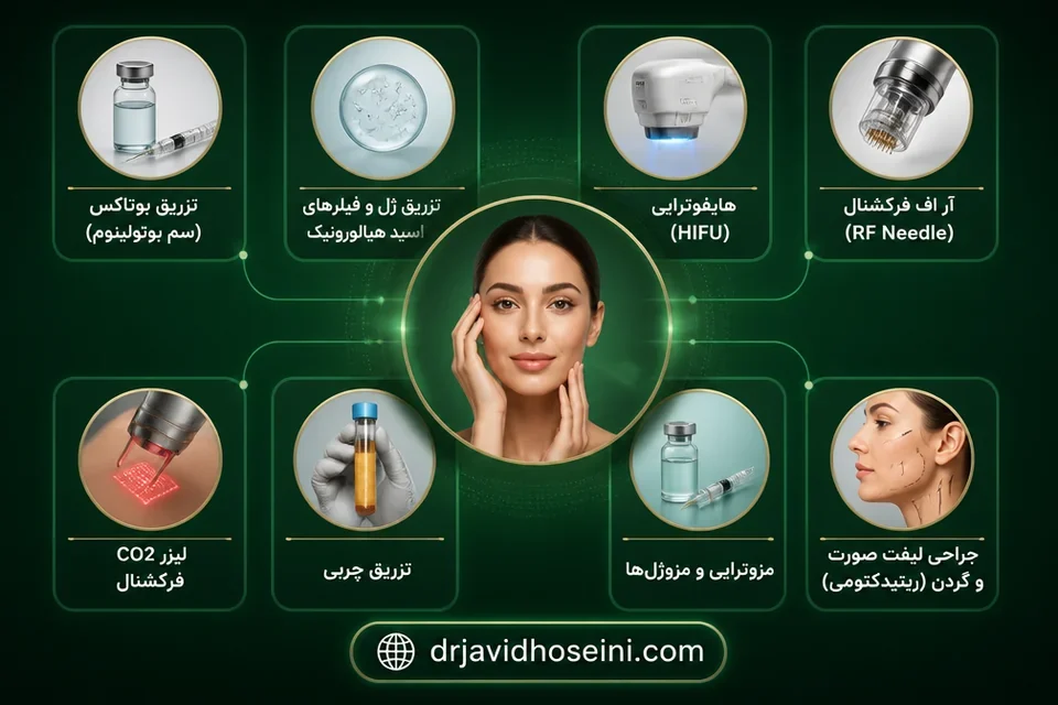 روش های جوانسازی پوست